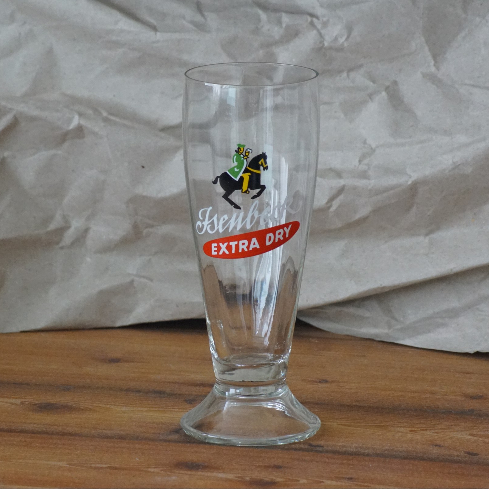 Bierglas der Isenbeck Brauerei Hamm - Extra Dry (vor 1970)