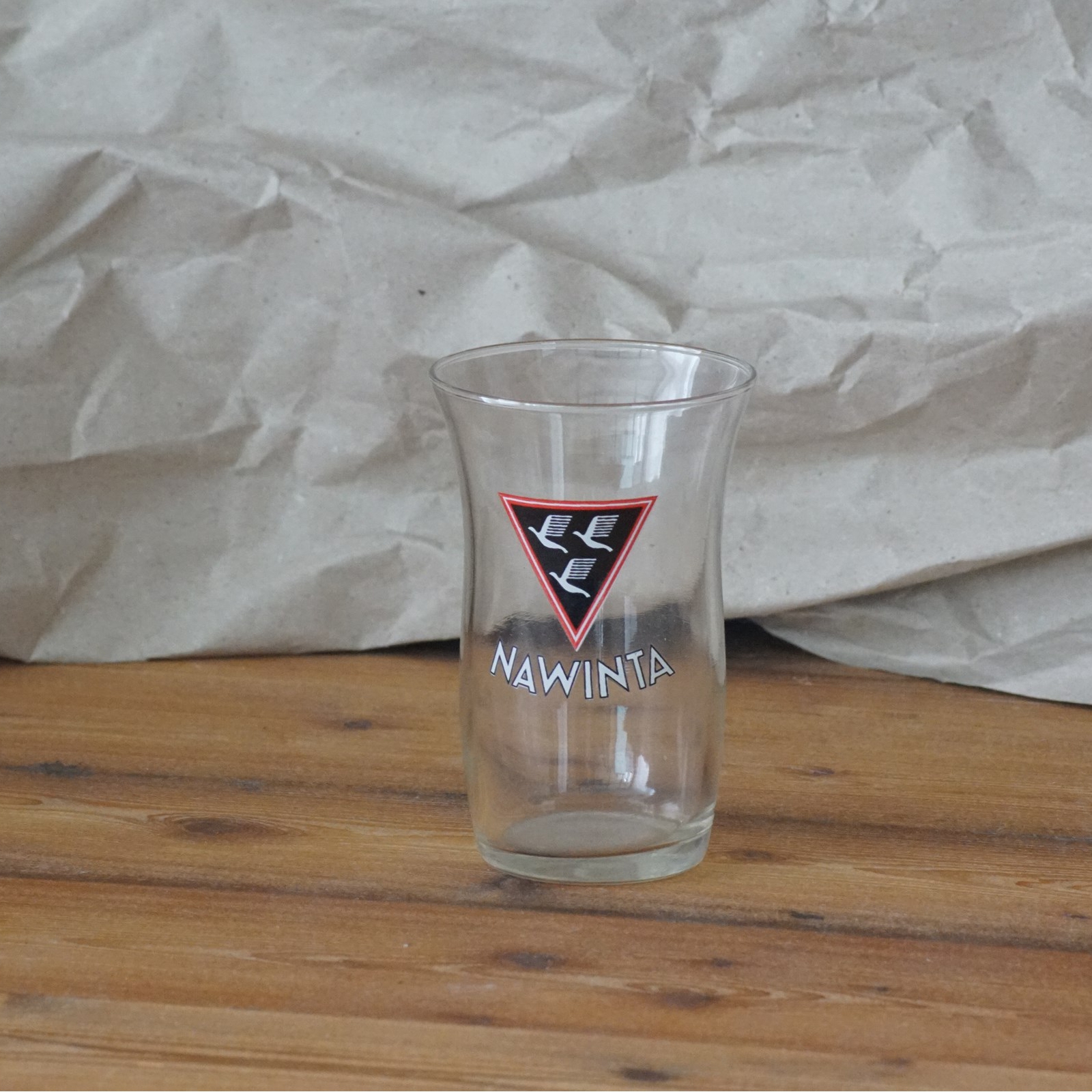 Limonadenglas der Marke Nawinta (vor 1970)